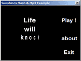 Flash & MP3 Example