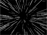Starfield graphic effect screenshot