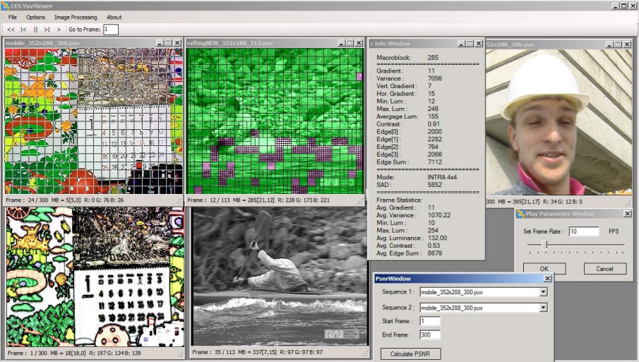 Picture of my tool YuvViewer